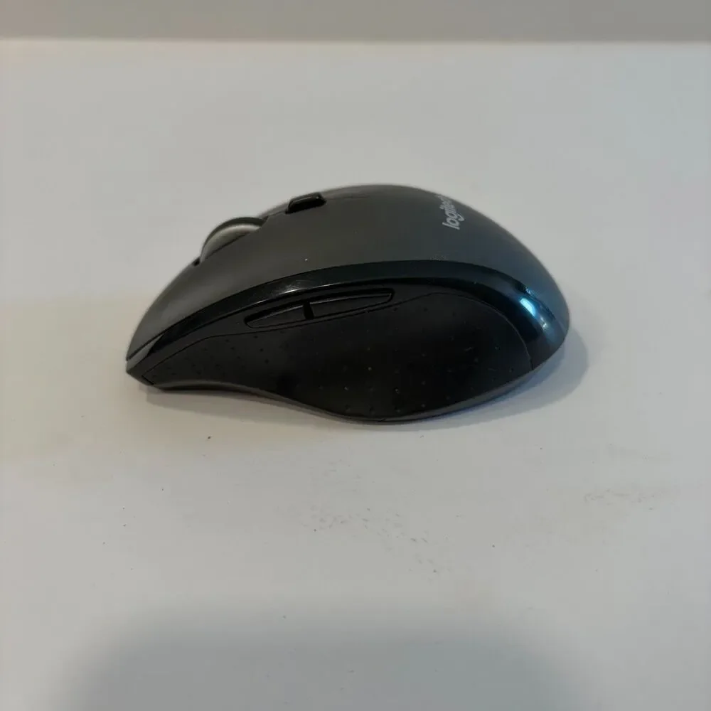 LOGITECH M705 Marathon Wireless Laser Ergonomic Mouse Unifiying USB Receiver